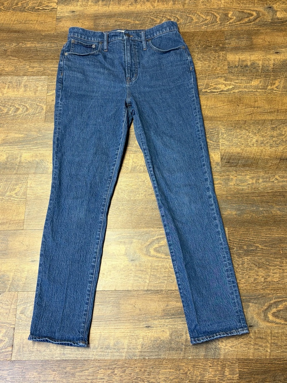 Madewell The Tall Perfect Vintage Jean Womens 29T High Rise Blue Denim Stretch
